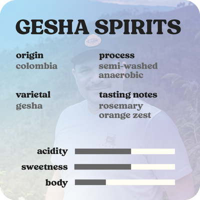 Gesha Spirits  |  September 2024
